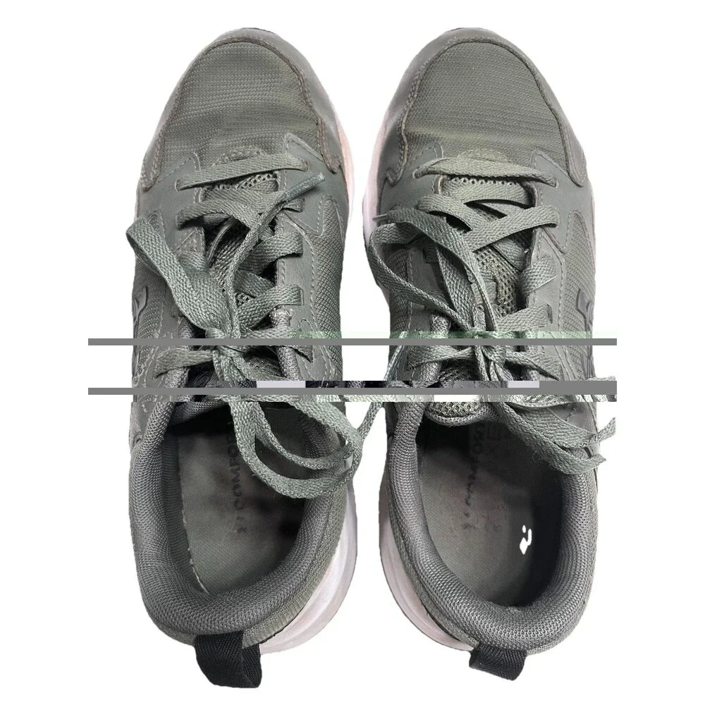 Size 8 Under Armour Charged Edge Colorado Sage Green Men’s Lace Up Training Shoe